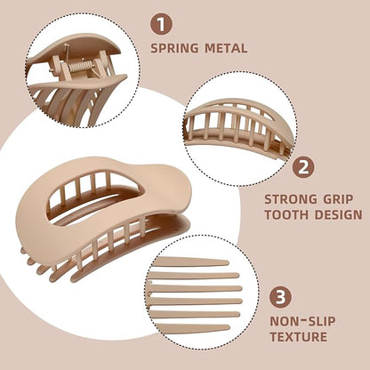 Flat Claw Clip ( No More Painful Clips )